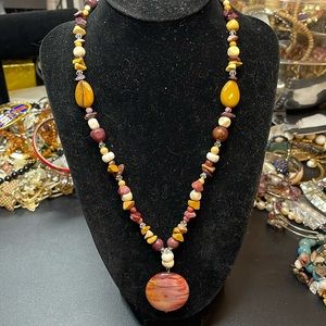 Natural Stone Necklage